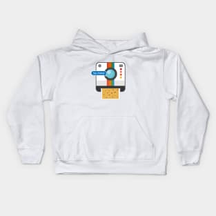 Say cheese Classic camera design Kids Hoodie